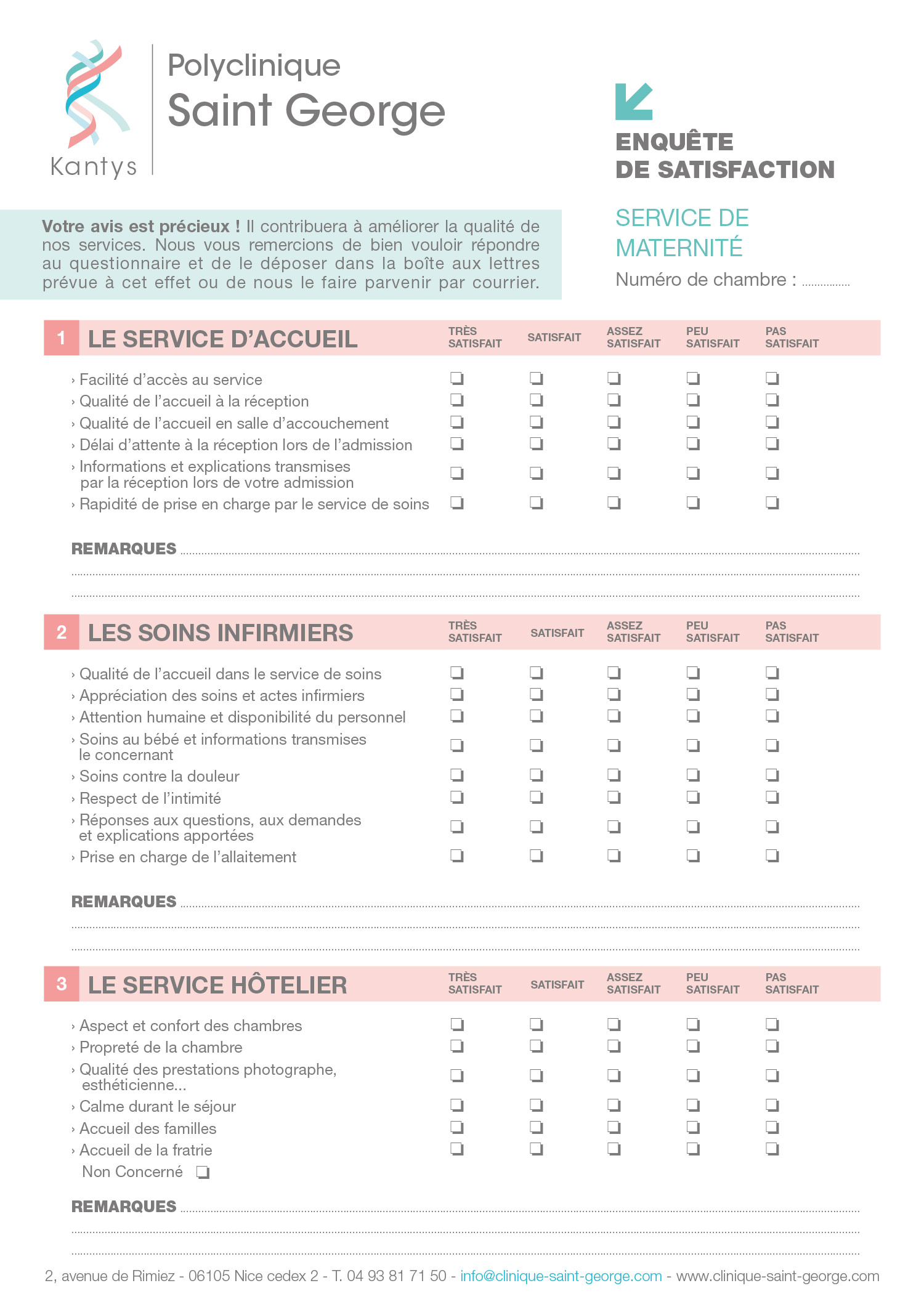 Droits et informations du patient  Polyclinique Saint George – Nice 06